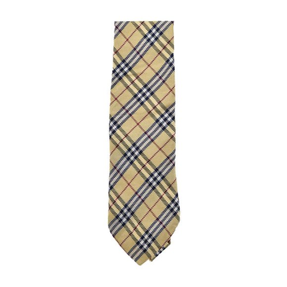 Burberry Neck Ties ONE SIZE Yellow - Picture 1 of 2